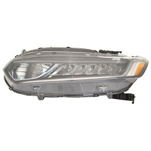 HONDA ACCORD HYBRID  HEAD LAMP ASSY LEFT (Driver Side) (HALOGEN)(BASE/EX/EX-L) **CAPA** OEM#33150TVAA51 2018-2020 PL#HO2502196C