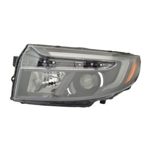 HONDA RIDGELINE HEAD LAMP ASSY LEFT (Driver Side) (LED)(RTL/SPORT MDL) **CAPA** OEM#33150T6ZA01 2021-2025 PL#HO2502204C