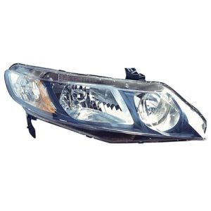 HONDA CIVIC HYBRID HEAD LAMP UNIT RIGHT (Passenger Side) OEM#33101SNCA01 2006-2011 PL#HO2503127