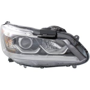 HONDA ACCORD SEDAN HEAD LAMP ASSEMBLY RIGHT (Passenger Side) (HALOGEN) W/LED DRL OEM#33100T2AA81 2016-2017 PL#HO2503169
