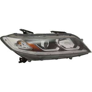 HONDA ACCORD COUPE HEAD LAMP ASSEMBLY RIGHT (Passenger Side) (HALOGEN)(LX-S)**CAPA** OEM#33100T3LA21 2016-2017 PL#HO2503179C