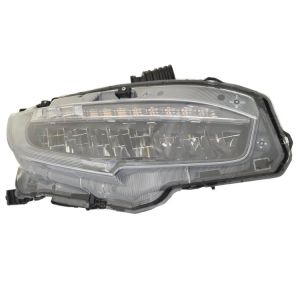 HONDA CIVIC COUPE HEAD LAMP ASSY RIGHT (Passenger Side) (LED) **CAPA** OEM#33100TBAA23 2020 PL#HO2503199C