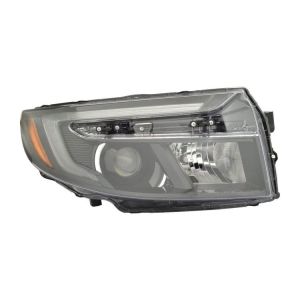 HONDA RIDGELINE HEAD LAMP ASSY RIGHT (Passenger Side) (LED)(RTL/SPORT MDL) **CAPA** OEM#33100T6ZA01 2021-2025 PL#HO2503204C