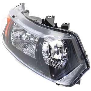HONDA CIVIC COUPE HEAD LAMP RIGHT (Passenger Side) (Exc Si)(AMBER SIGN LENS) **CAPA** OEM#33101SVAA02 2006-2008 PL#HO2519111C