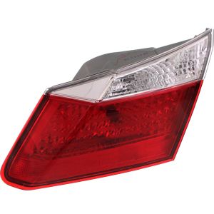 HONDA ACCORD SEDAN BACK-UP LAMP ASSY RIGHT (Passenger Side) (STD BULB) **CAPA** OEM#34150T2AA01 2013-2015 PL#HO2803104C