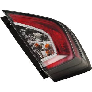 HONDA CIVIC HATCHBACK TYPE R  TAIL LAMP ASSY LEFT (Driver Side) (OUTER)(LED)**CAPA** OEM#33550TGGA02 2017-2021 PL#HO2804116C