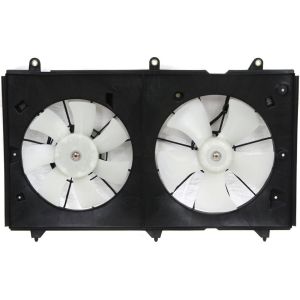 HONDA ACCORD COUPE  RADIATOR & A/C FAN ASSY (L4/DENSO TYPE)(DUAL FAN) OEM#19015RAAA01-PFM 2003-2007 PL#HO3115121
