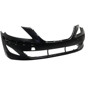 HYUNDAI GENESIS SEDAN FRONT BUMPER COVER PRIMED (WO/PARK ASSIST) **CAPA** OEM#865113M500 2011-2014 PL#HY1000190C