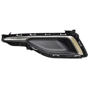 HYUNDAI SONATA  FOG LAMP COVER LEFT (Driver Side) CHROME/BLACK (STD BMP)(WO/DRL) OEM#86521C1000SCR 2015-2017 PL#HY1038159