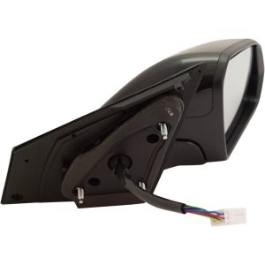 HYUNDAI SONATA  DOOR MIRROR RIGHT (Passenger Side) PWR/HTD/SIGNAL (W/BSD)(WO/MEMORY)(TXT-BLACK BASE/PTM CVR) OEM#87620C2020 2015-2017 PL#HY1321236