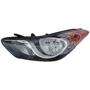 HYUNDAI ELANTRA COUPE HEAD LAMP ASSEMBLY LEFT (Driver Side) **CAPA** OEM#921013X050 2013-2014 PL#HY2502164C
