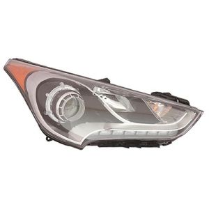 HYUNDAI VELOSTER HEAD LAMP ASSEMBLY RIGHT (Passenger Side) (W/TURBO)(W/ PROJECTOR)**CAPA** OEM#921022V110 2012-2017 PL#HY2503170C