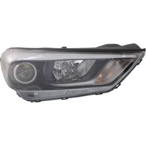 HYUNDAI TUCSON HEAD LAMP ASSEMBLY RIGHT (Passenger Side) (HALGEN)(WO/LED POSITION LAMP)**CAPA** OEM#92102D3050 2016-2018 PL#HY2503199C