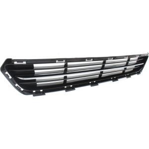 KIA OPTIMA FRONT BUMPER GRILLE BLACK W/CHR MOLDING (SX/SXL) **CAPA** OEM#865614C700 2014-2015 PL#KI1036120C