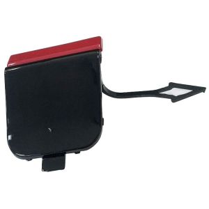 KIA FORTE SEDAN REAR BUMPER TOW HOOK COVER PTD-RED/BLACK (GT) OEM#86617M7GA0 2022-2024 PL#KI1129102
