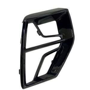 KIA SELTOS REAR BUMPER FOG LAMP BEZEL LEFT (Driver Side) (Driver Side) GLOSS-BLACK OEM#86663Q5710 2024-2025 PL#KI1138111