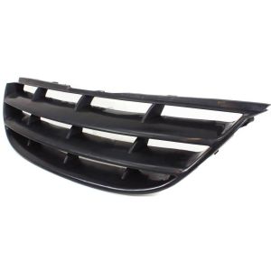 KIA SPECTRA SEDAN (New Style/W/ 2.0L) GRILLE BLACK (W/O CHROME INSERT)(EX/LX) OEM#863502F050 2004-2006 PL#KI1200121