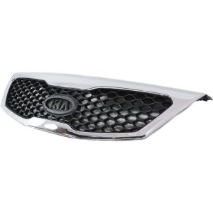 KIA SORENTO ##GRILLE ASSEMBLY CHR/BLK (LX/EX) OEM#863502P000 2011-2013 PL#KI1200140