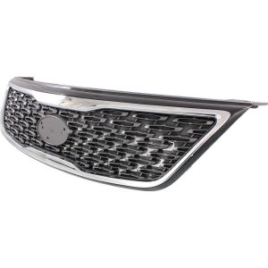 KIA SORENTO GRILLE ASSEMBLY CHR/GRAY (SX/LTD) **CAPA** OEM#863501U700 2014-2015 PL#KI1200157C