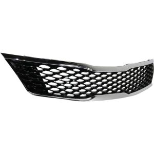 KIA OPTIMA GRILLE PAINTED BLACK W/SMOKED BLACK MOLDING OEM#86350D5020 2016-2018 PL#KI1200189