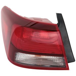KIA RIO SEDAN TAIL LAMP ASSY LEFT (Driver Side) (Driver Side) OUTER **CAPA** OEM#92401H9100 2018-2023 PL#KI2804143C