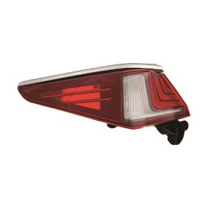 LEXUS ES 300h TAIL LAMP ASSY LEFT (Driver Side) (Driver Side) (OUTER)(WO/F SPORT PKG)(USA) OEM#8156006611 2019-2025 PL#LX2804140