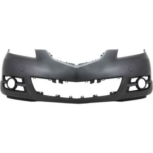 MAZDA MAZDA3 FRONT BUMPER COVER PRIMED (SD-Sport)(BUILT IN FOG LAMP TRIM)**CAPA** OEM#BNYK5003XEBB 2004-2006 PL#MA1000197C