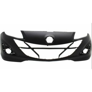 MAZDA MAZDA3 FRONT BUMPER COVER PRIMED (H/B 2.3L)**CAPA** OEM#BBN650031EBB 2010-2013 PL#MA1000232C