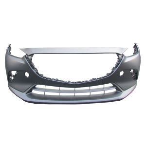 MAZDA CX-3 FRONT BUMPER COVER PRIMED (WO/LOWER CHROME MLDG)**CAPA** OEM#DK8A50031DBB 2016-2022 PL#MA1000242C