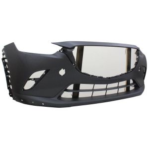 MAZDA CX-3 FRONT BUMPER COVER PRIMED (W/ LOWER CHROME MLDG) **CAPA** OEM#DL8D50031BBB 2019-2021 PL#MA1000250C