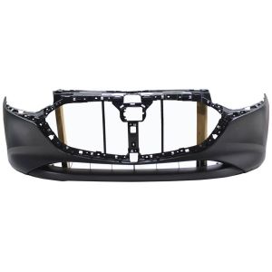 MAZDA MAZDA3 4DOORS/HATCHBACK FRONT BUMPER COVER PRIMED (WO/SENSOR) **CAPA** OEM#BCKN50031DBB 2019-2023 PL#MA1000256C