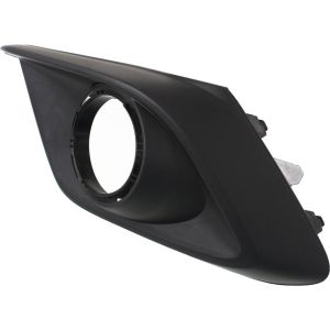 MAZDA MAZDA3 FOG LAMP COVER LEFT (Driver Side) BLACK (W/ FOG)(W/CHR RING) OEM#BJE150C21A 2014-2016 PL#MA1038128
