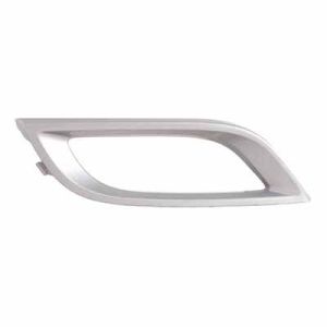 MAZDA MAZDA3 FOG LAMP COVER TRIM RIGHT (Passenger Side) SILVER (2.5L)(W/FOG) OEM#BDL450C12 2010-2011 PL#MA1039107