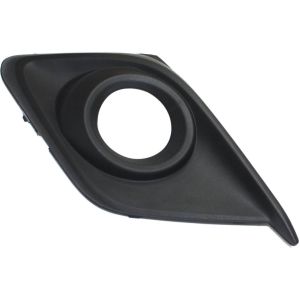 MAZDA MAZDA3 FOG LAMP COVER RIGHT (Passenger Side) BLACK (W/ FOG)(WO/CHR RING) OEM#BJS850C11 2014-2016 PL#MA1039123