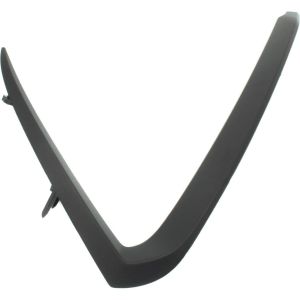 MAZDA CX-9 FRONT BUMPER MLDG RIGHT (Passenger Side) TXT-BLACK OEM#TK4850120A 2016-2023 PL#MA1047102