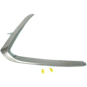 MAZDA CX-9 FRONT BUMPER MLDG RIGHT (Passenger Side) CHROME OEM#TK5050120A 2016-2023 PL#MA1047103
