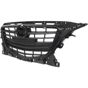 MAZDA MAZDA3 GRILLE FLAT BLACK OEM#BJS750712 2014-2016 PL#MA1200197