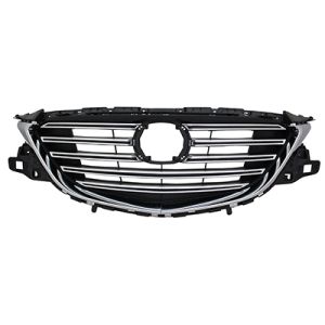 MAZDA CX-9  GRILLE ASSY CHROME/BLACK W/CHROME OUTER MLDG (WO/ILLUMINATED) OEM#TK4950710J 2016-2018 PL#MA1200211