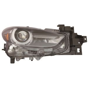 MAZDA MAZDA3  HEAD LAMP UNIT RIGHT (Passenger Side) (LED)(W/AUTO LEVEL)(W/ADAPTIVE) **CAPA** OEM#BBNW51031 2014-2018 PL#MA2503150C