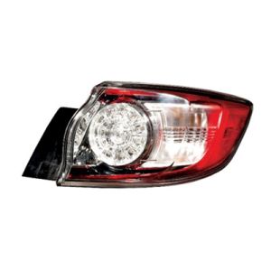 MAZDA MAZDA3 TAIL LAMP ASSEMBLY RIGHT (Passenger Side)(HATCHBACK)(W/ LED TYPE) OEM#BBN851150D 2010-2013 PL#MA2801148