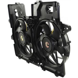MAZDA TRIBUTE  RADIATOR & A/C FAN ASSY (2.0L)(M/T)(DUAL FAN) OEM#YF0915025K 2001-2004 PL#MA3115122
