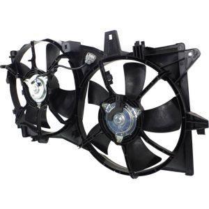 MAZDA MPV  RADIATOR & A/C FAN ASSY (W/O TOW)(TO 10/01/04)(DUAL FAN) OEM#AJ5115025A 2002-2005 PL#MA3115131
