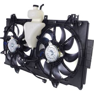 MAZDA MAZDA6 RADIATOR & A/C FAN ASSEMBLY 2.5L (W/MODULE)(W/RESERVOIR TANK) OEM#L5A315025D 2011-2013 PL#MA3115157