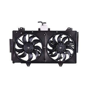 MAZDA MAZDA6 RADIATOR & A/C FAN ASSEMBLY 2.5L (WO/MODULE)(WO/RESERVOIR TANK) OEM#L5A315210B 2011-2013 PL#MA3115158