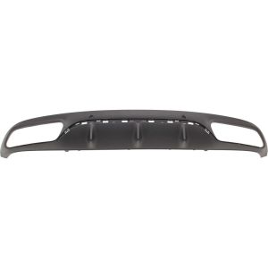 MERCEDES-BENZ C-CLASS COUPE REAR BUMPER LOWER VALANCE TXT-BLACK (C63) OEM#2058859138 2017-2018 PL#MB1195125