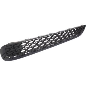 MINI COOPER CONV  FRONT BUMPER GRILLE TXT-BLACK (BASE MDL WO/JCW)(W/CHROME TRIM) OEM#51117337793 2016-2021 PL#MC1036106