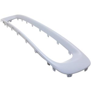 MINI COOPER HATCHBACK FRONT BUMPER GRILLE TRIM PRIMED (WO/CHR)(BASE MDL)(WO/JOHN COOPER WORKS PKG) **CAPA** OEM#51117268751 2011-2013 PL#MC1037100C
