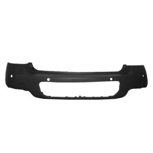 MINI COOPER COUNTRYMAN REAR BUMPER COVER PRIMED (BASE MDL)(W/ CHROME TRIM)(W/ SENSOR) **CAPA** OEM#51129807198 2011-2016 PL#MC1100139C