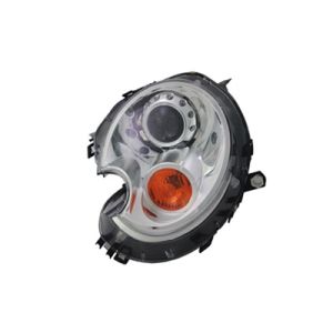 MINI COOPER CONV  HEAD LAMP UNIT LEFT (Driver Side) (HID)(YELLOW SIGNAL)(WO/ADAPIVE HEAD LAMP) OEM#63127270023 2009-2015 PL#MC2502106