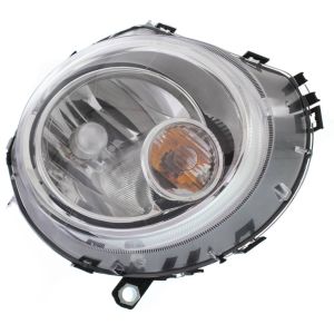 MINI COOPER COUPE  HEAD LAMP ASSY RIGHT (Passenger Side) (HALOGEN)(WHITE SIGNAL) **CAPA** OEM#63122751876 2012-2015 PL#MC2503107C